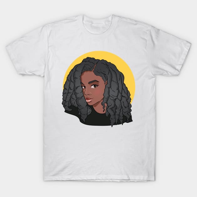 Brown Skin Sunshine T-Shirt by NaturallyBlack